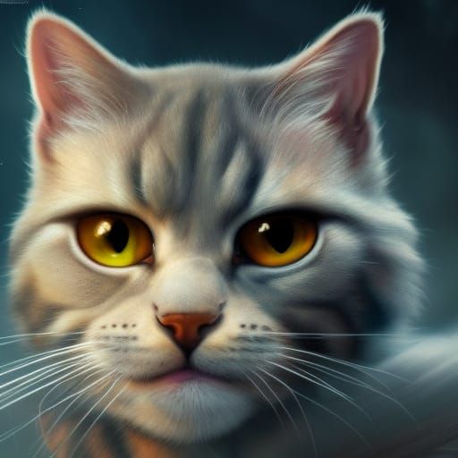 Grumpy Cat Emoji - AI Generated Artwork - NightCafe Creator