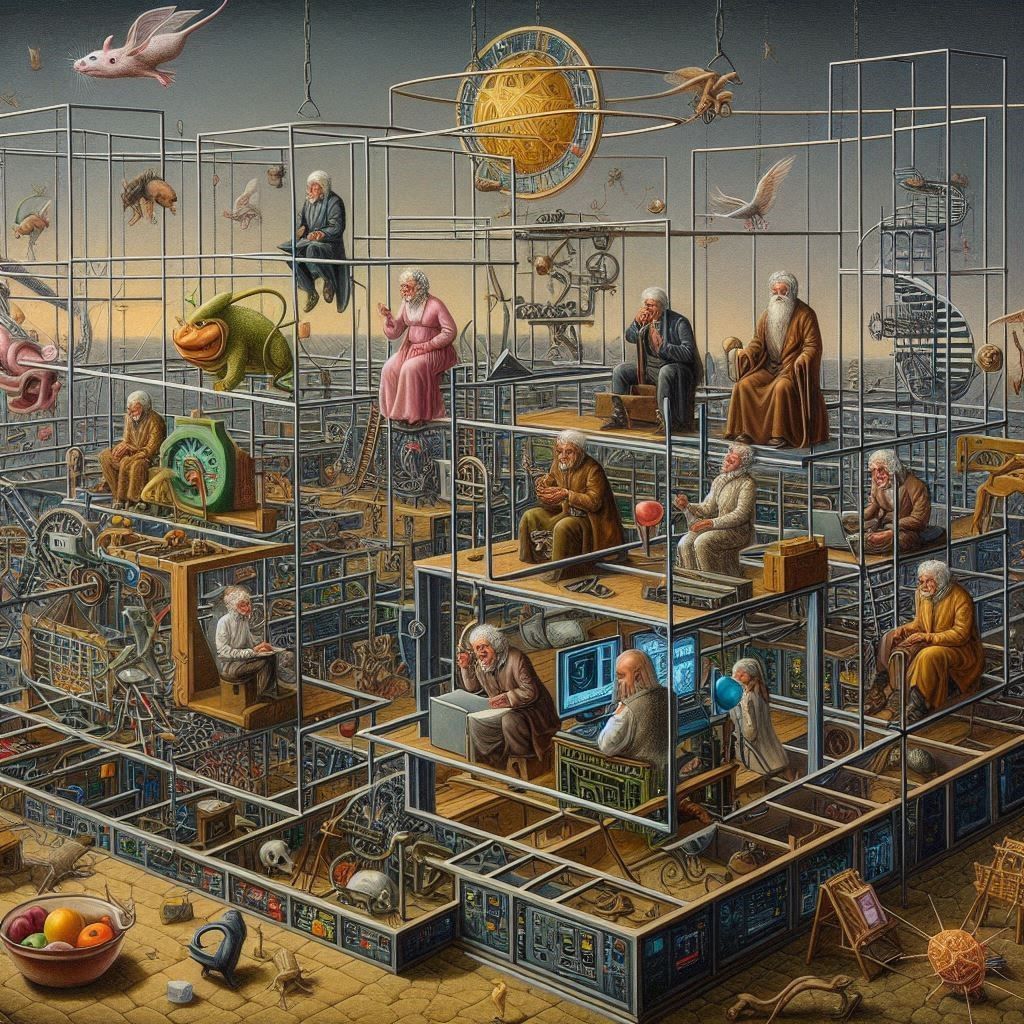 setting complicated technological traps for each other