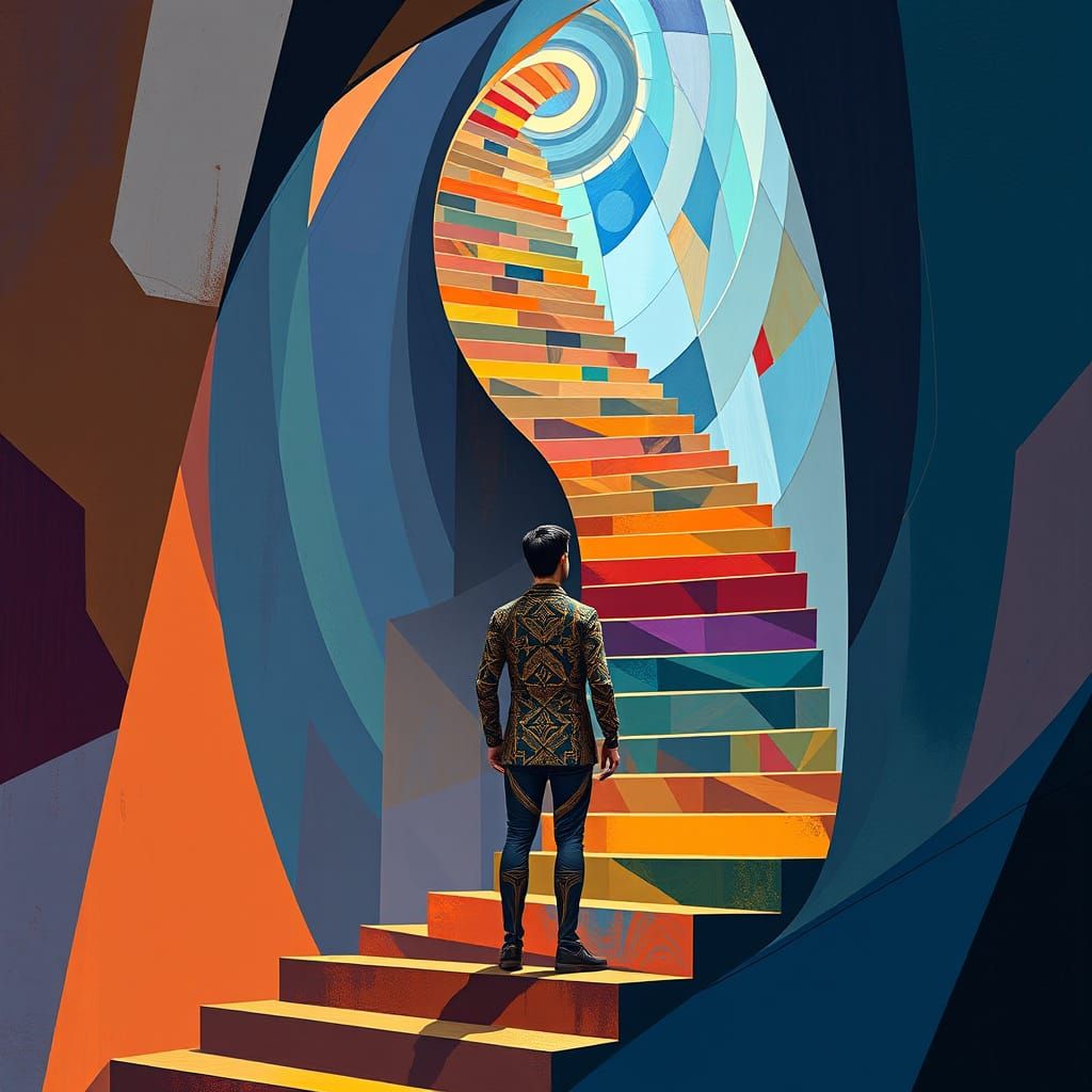 Staircase from Where  by @medragon