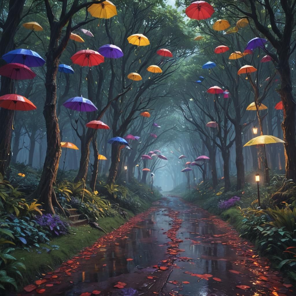 Umbrella Forest