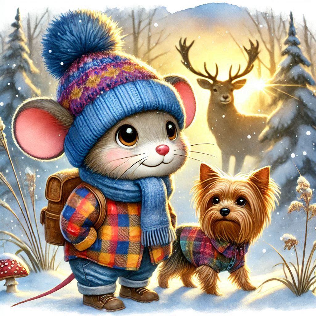 Mouse and his faithful friend