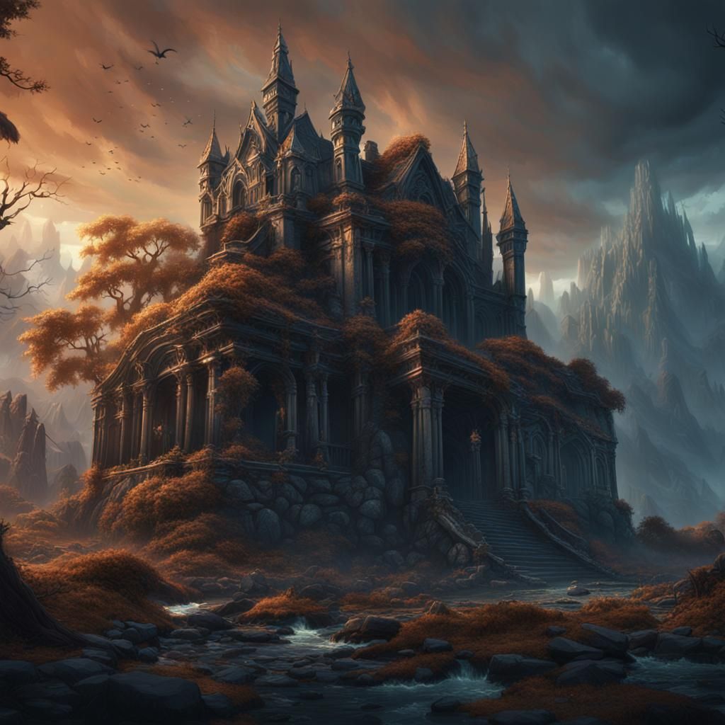gloomy castle