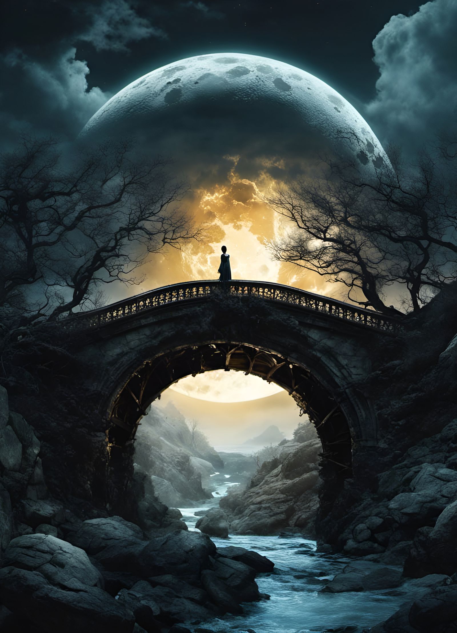 Moonbridge  by @Art of Art
