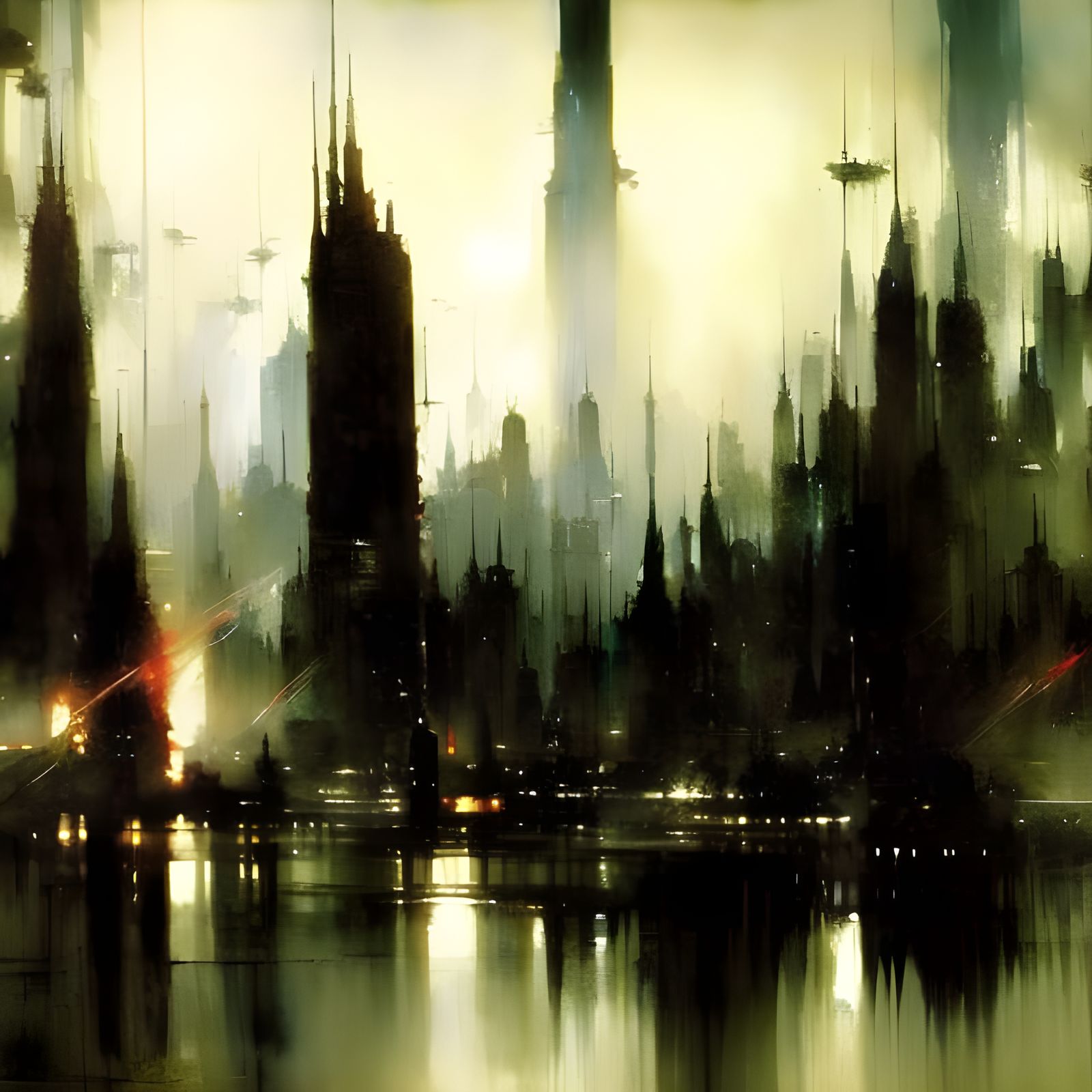 Modern city life