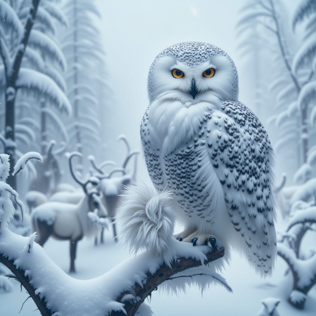 <lora:Dalle3 free upscaler:1.0>winter snowy wildlife endangered birds and animals tim flach style