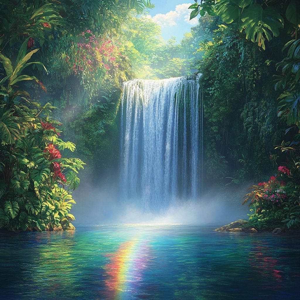Rainbow Waterfall