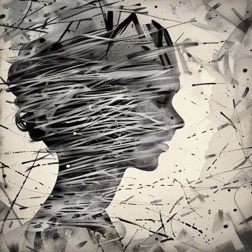 What a migraine feels like - AI Generated Artwork - NightCafe Creator