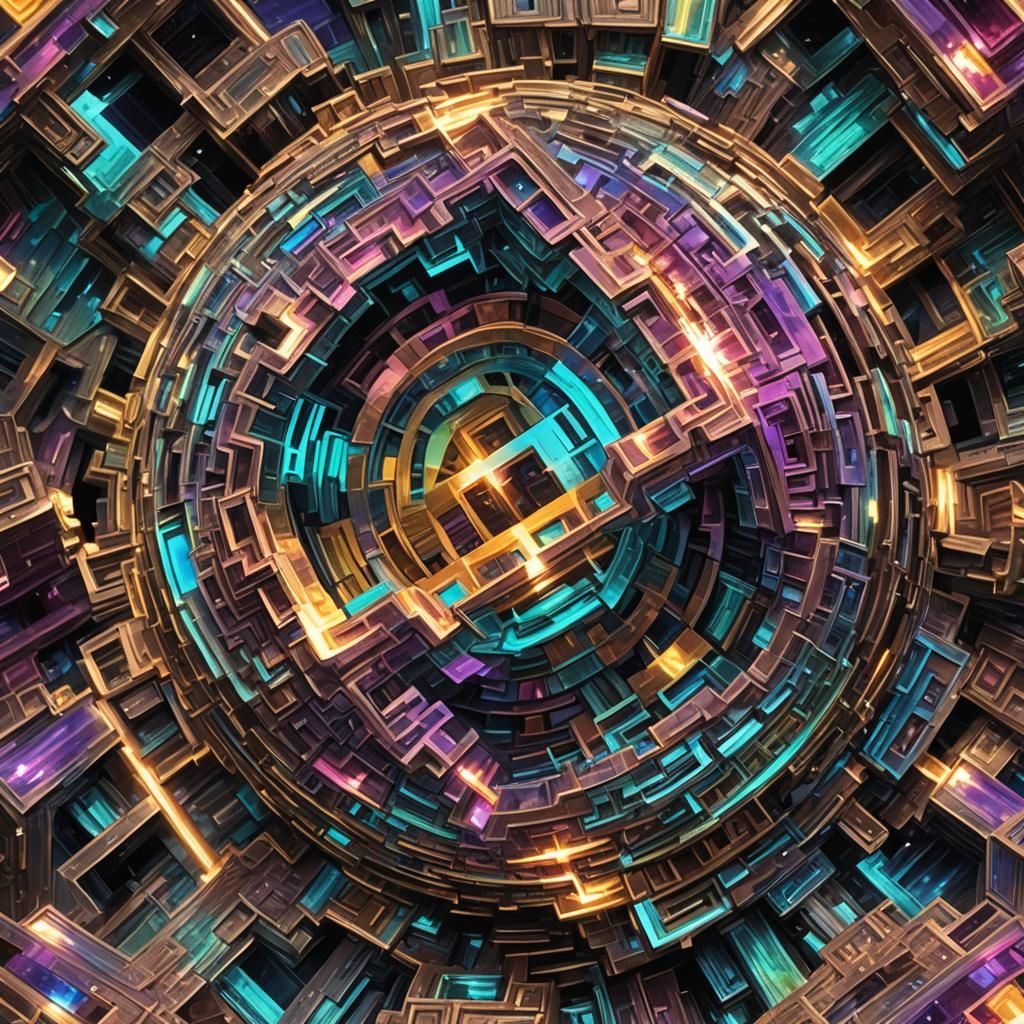 Glowing giant bismuth sphere