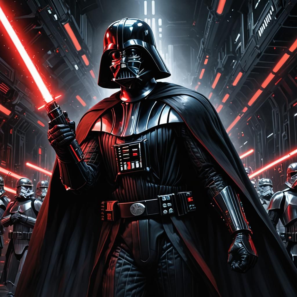 “Join me, and together we can rule the galaxy.” - Darth Vader - AI ...