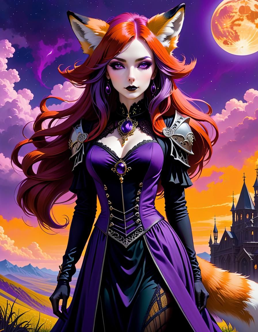 Vibrant Colors, Gothic, Eldritch ,Otherworldly ,Hyper detailed, sublime ...