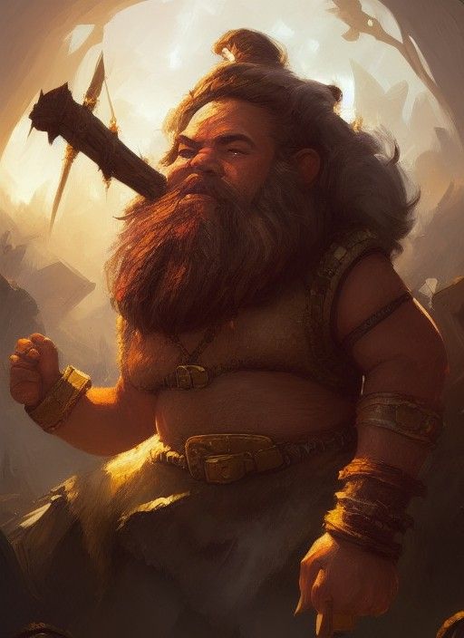 Dwarf warrior. - AI Generated Artwork - NightCafe Creator