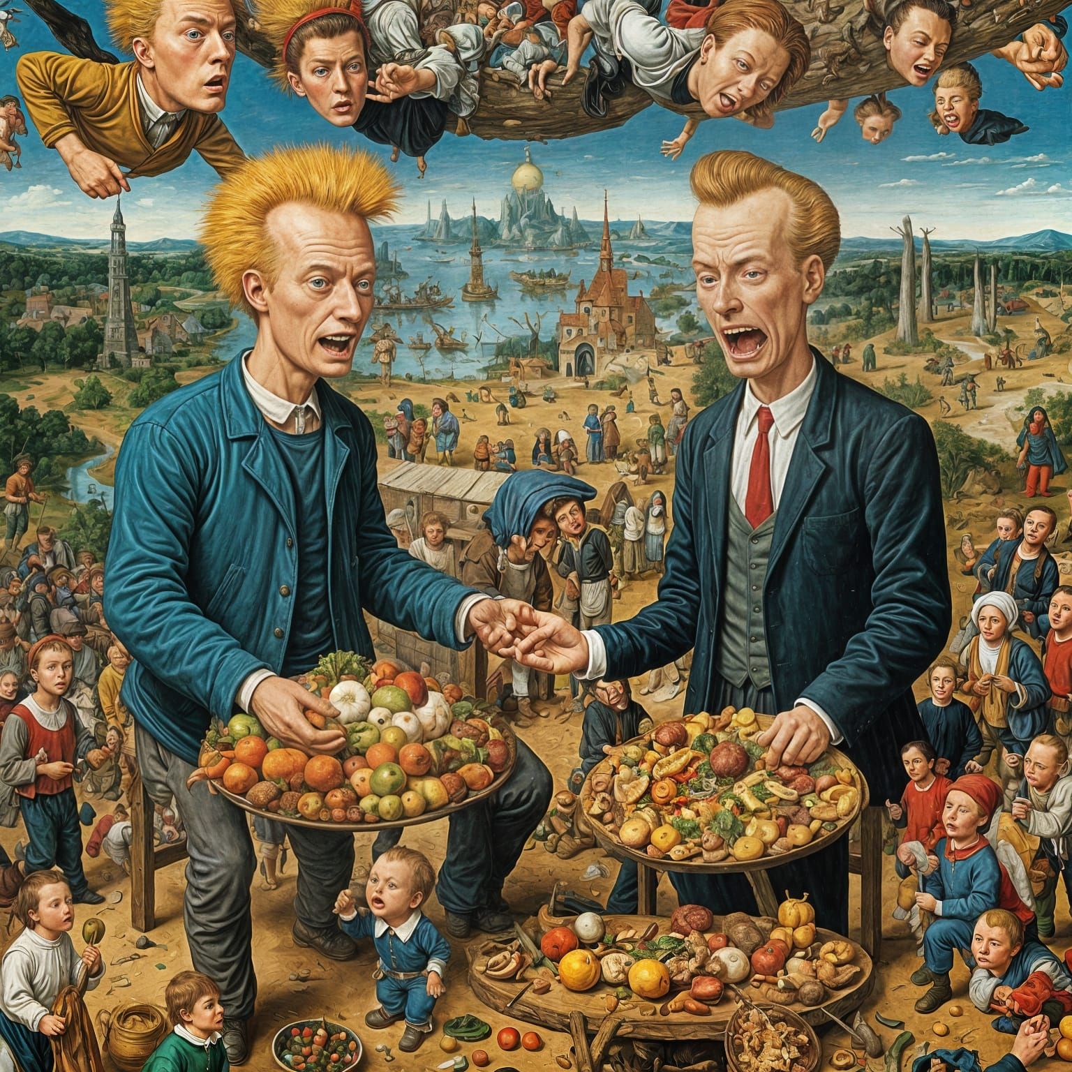 Beavis and Butthead, or Bosch and Bruegel