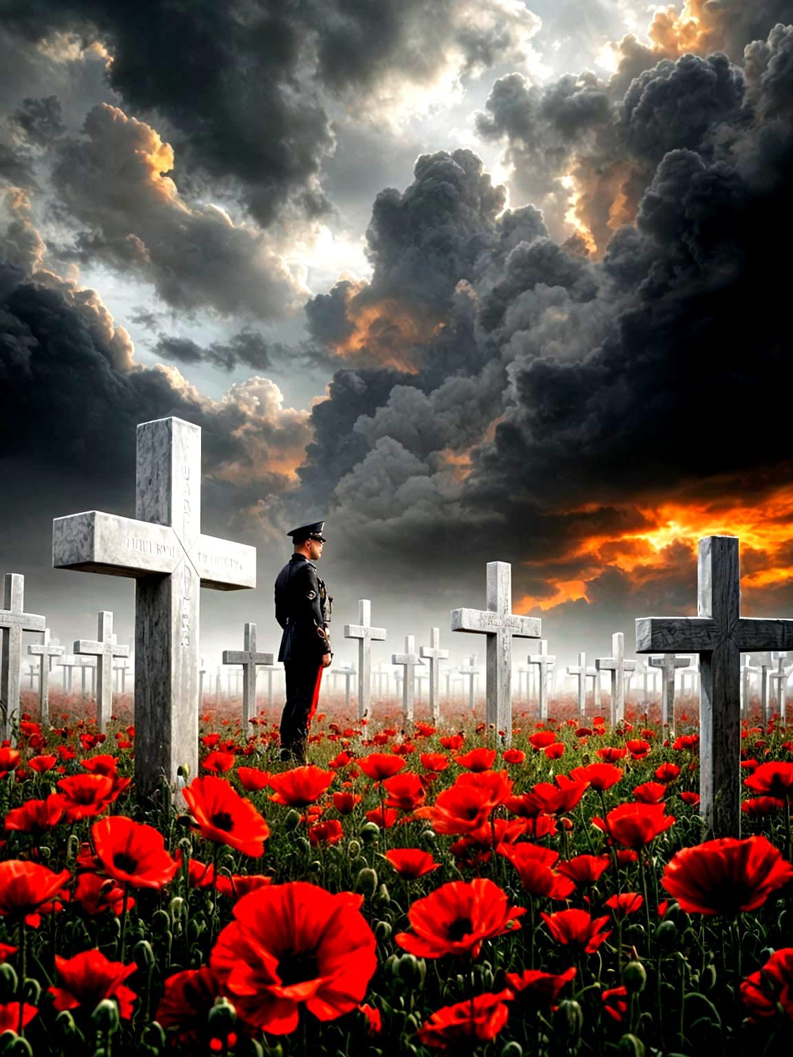 A silent vigil. (4 likes)  by @kiltiegirl