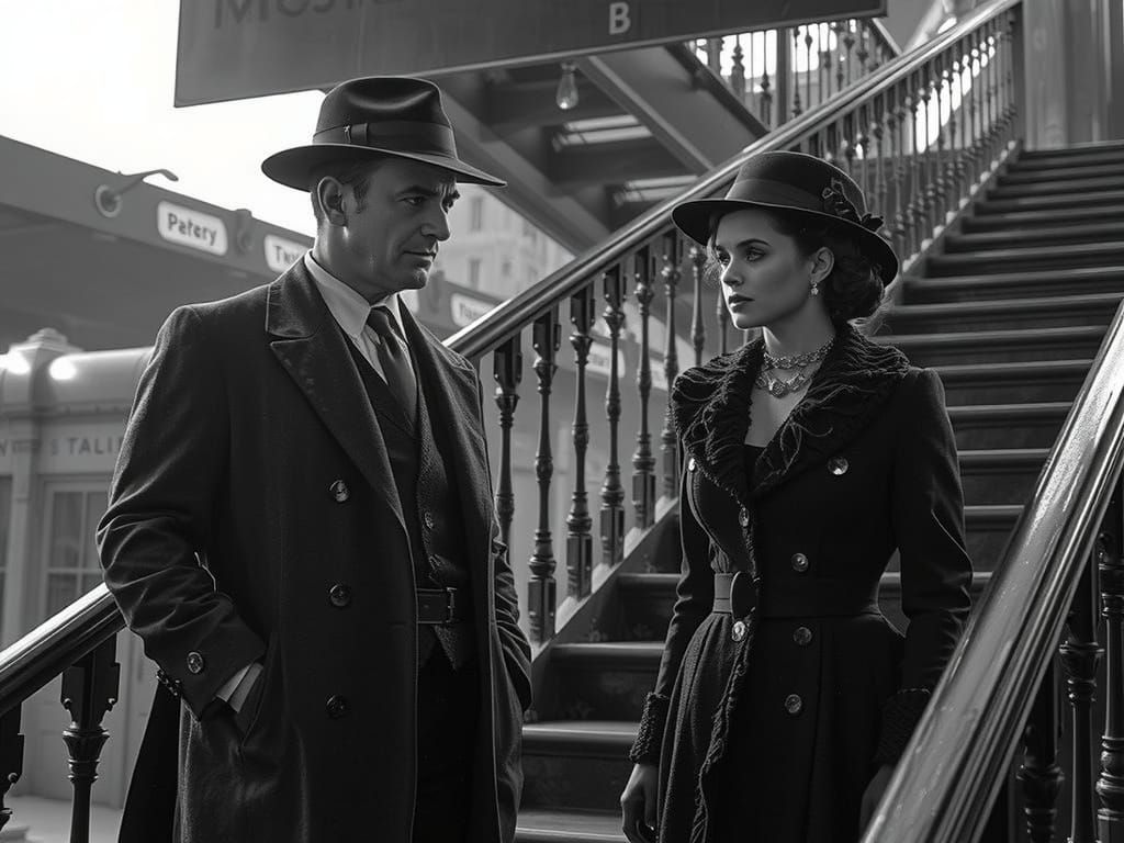 Moody Farewell  by @Staircase Flash