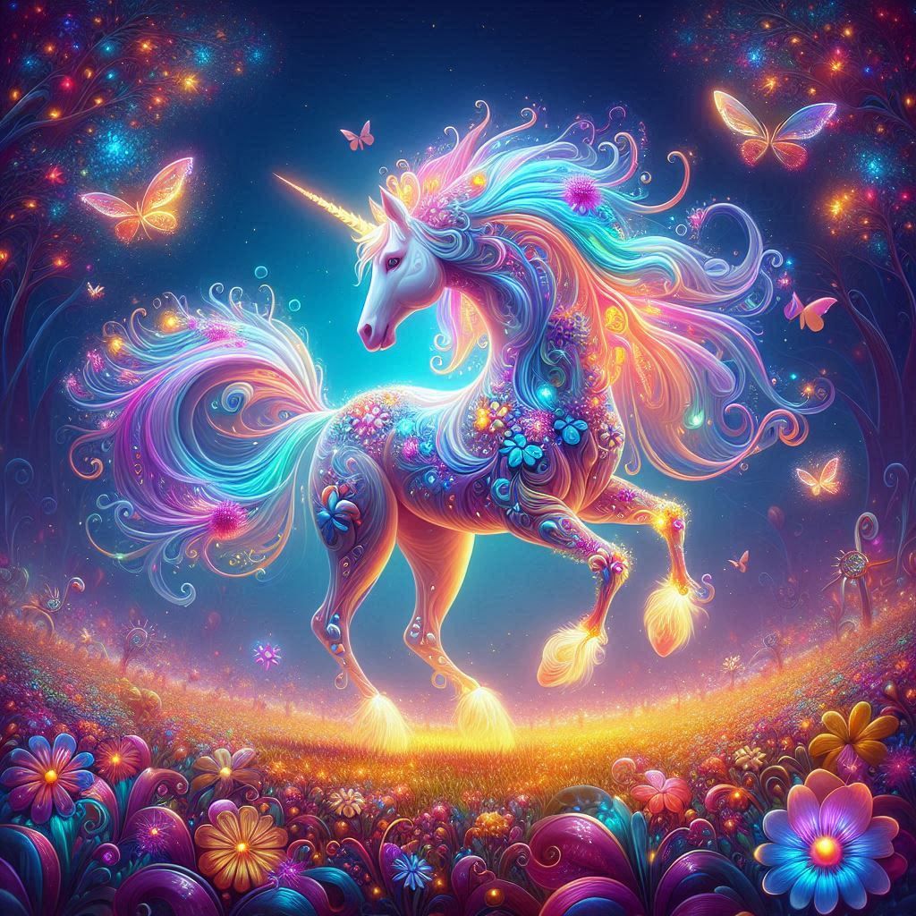A fractal unicorn