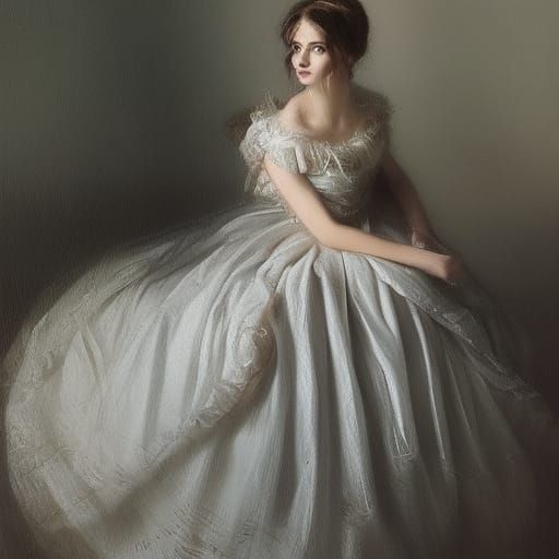 Wednesday ball gown