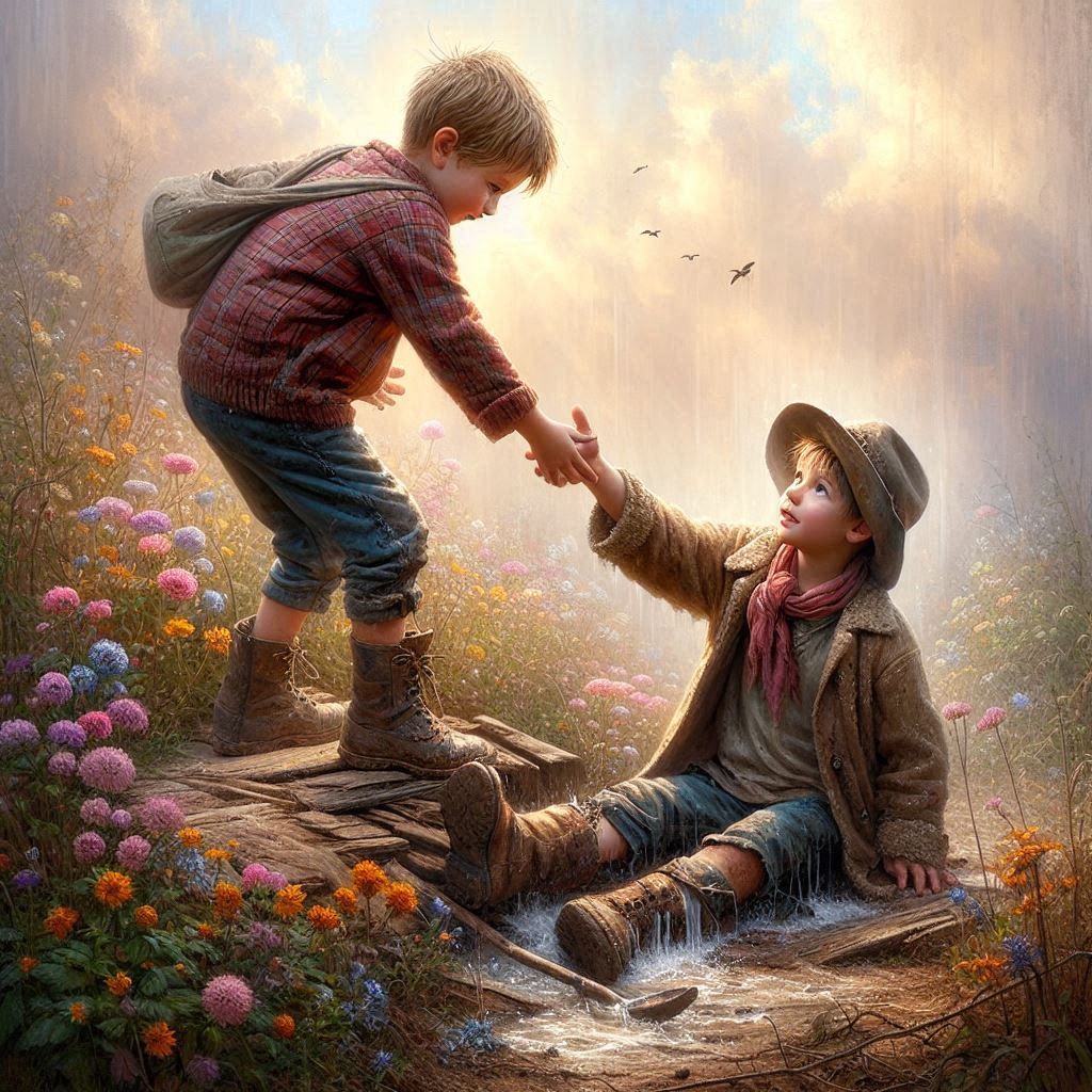 Stand up My friend... Let's follow the path together 👍👍😊