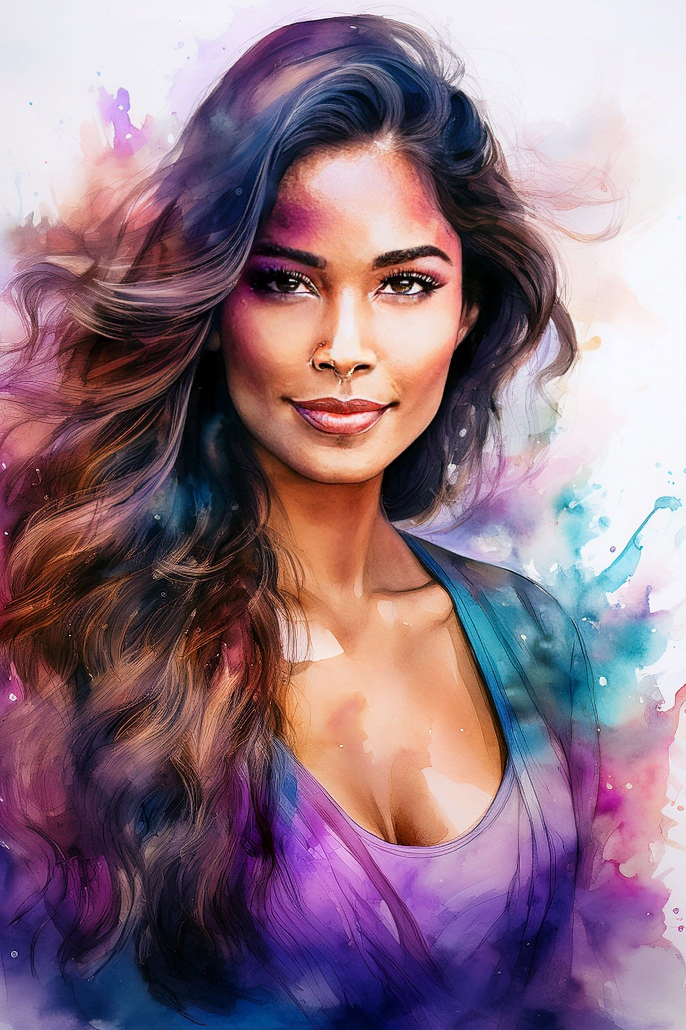 A beautiful portrait of a woman