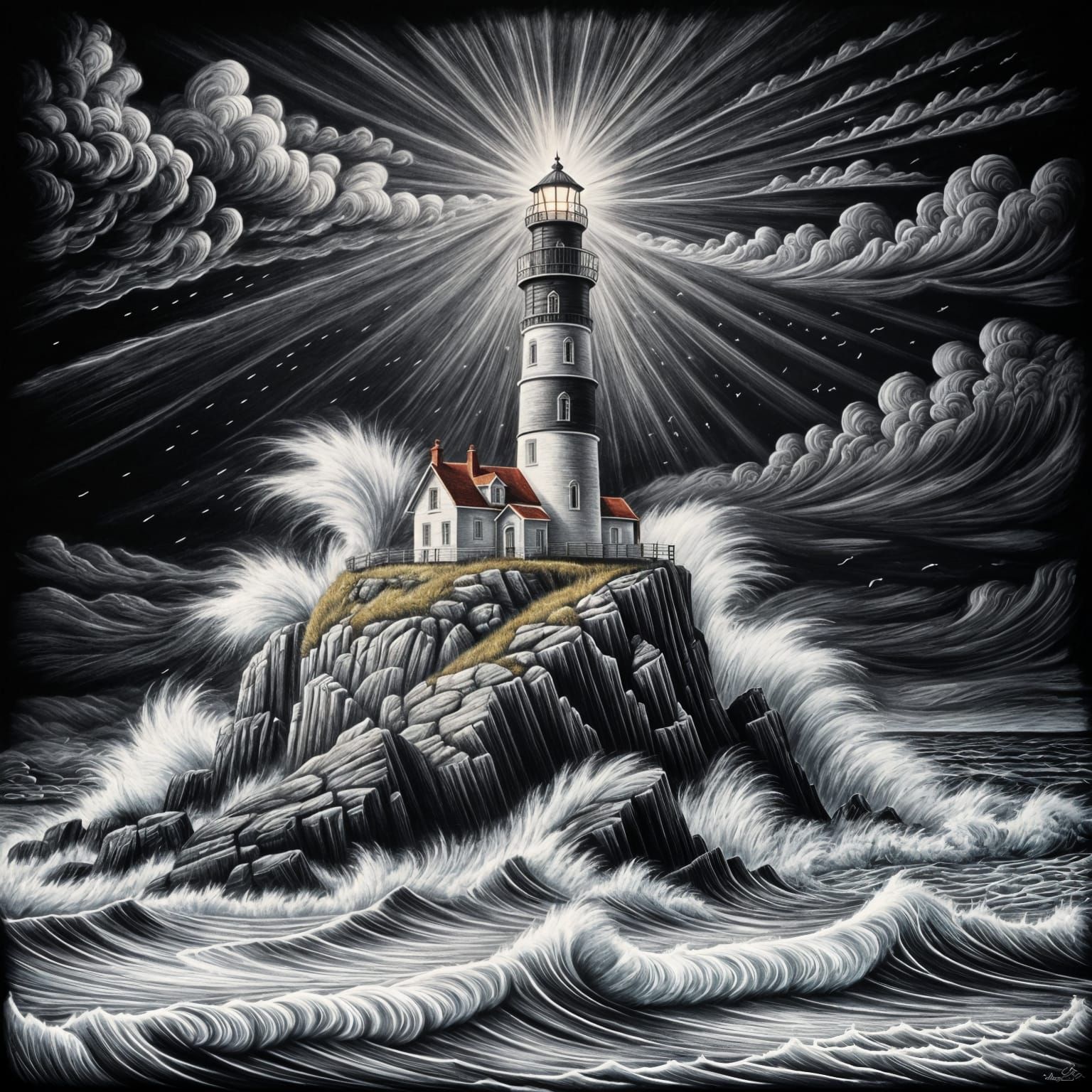 The Beacon   by @RedPixie