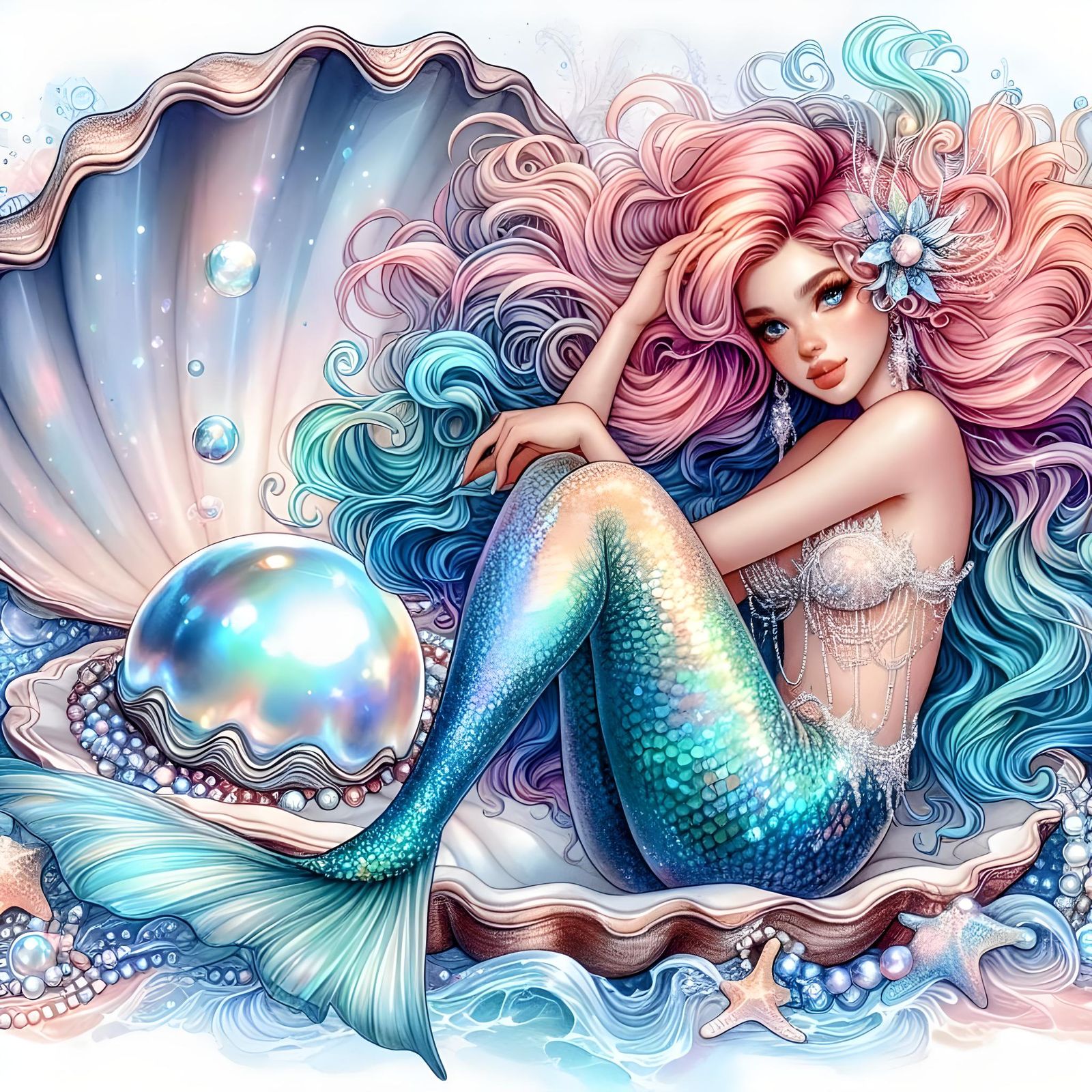 ✨️🧜🏼‍♀️Majestic Mermaid🧜🏼‍♀️✨️