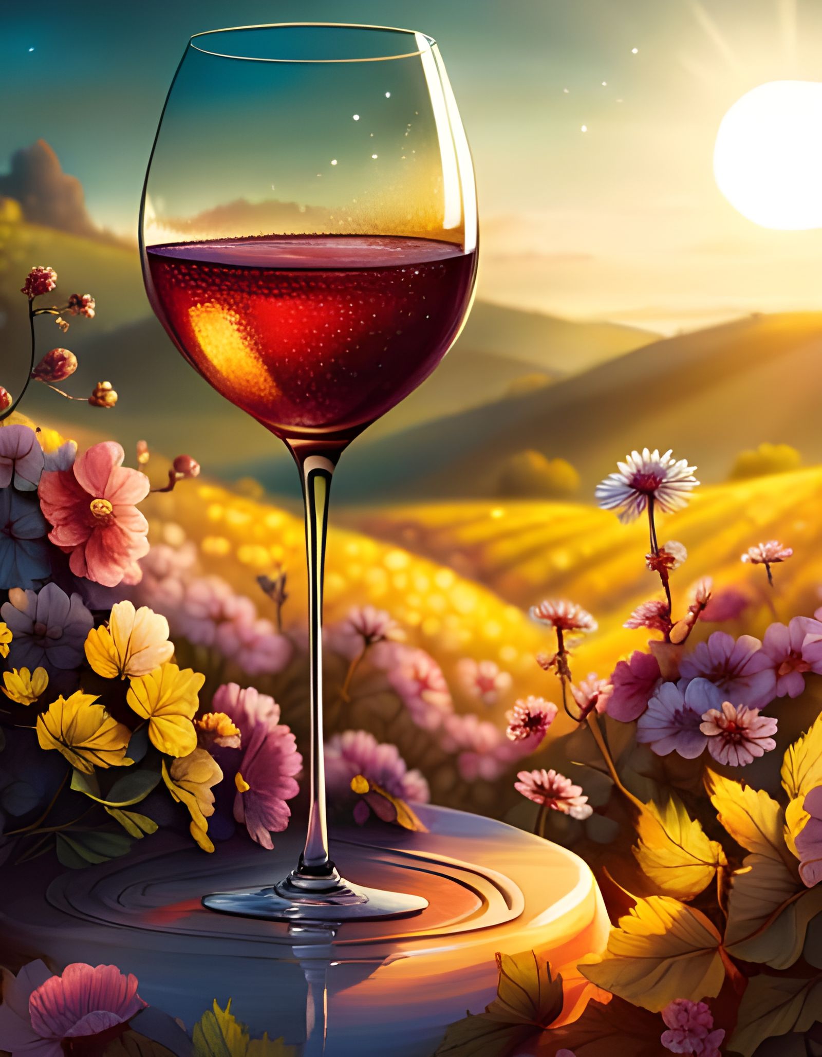 Vino Vista  by @Art of Art