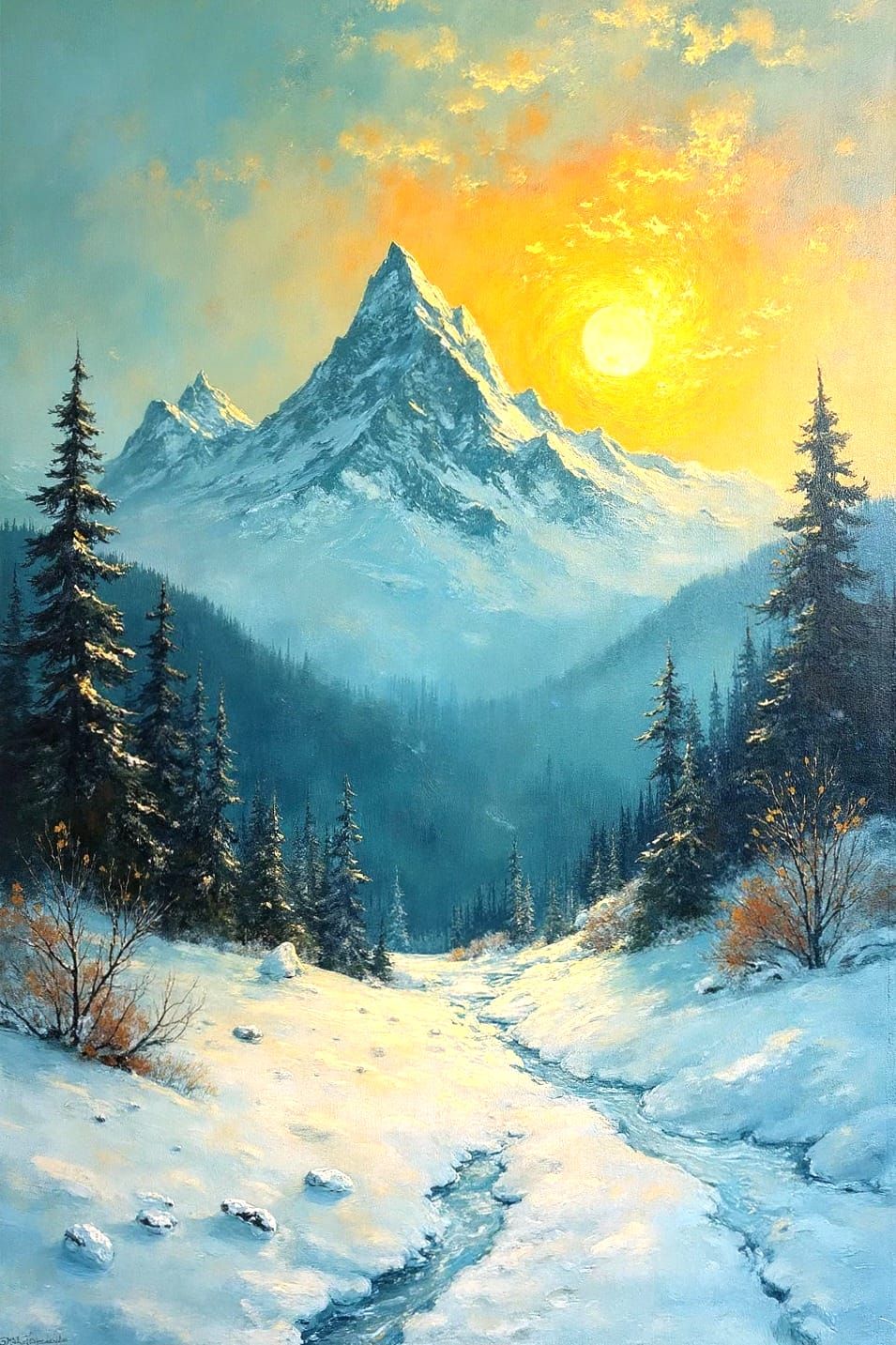 Landscape winter