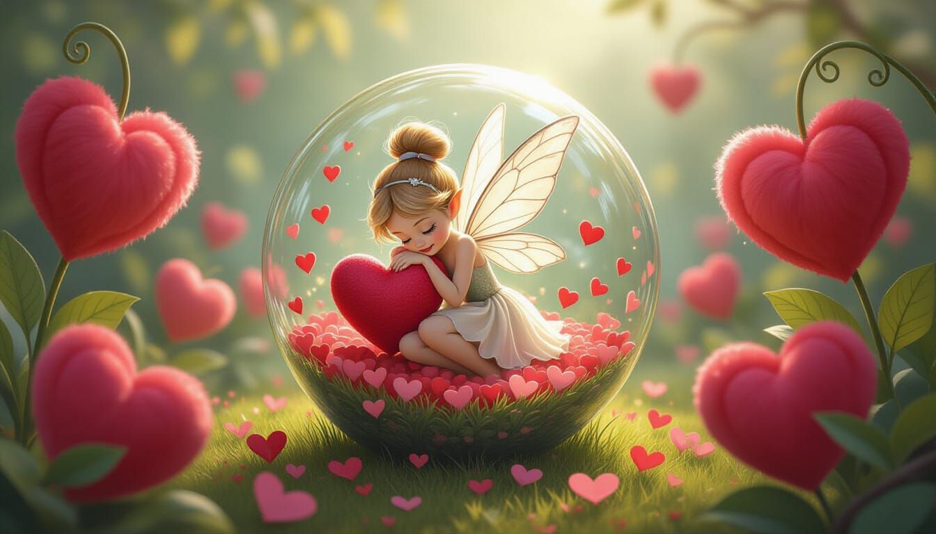 Tiny love fairy   by @Alex