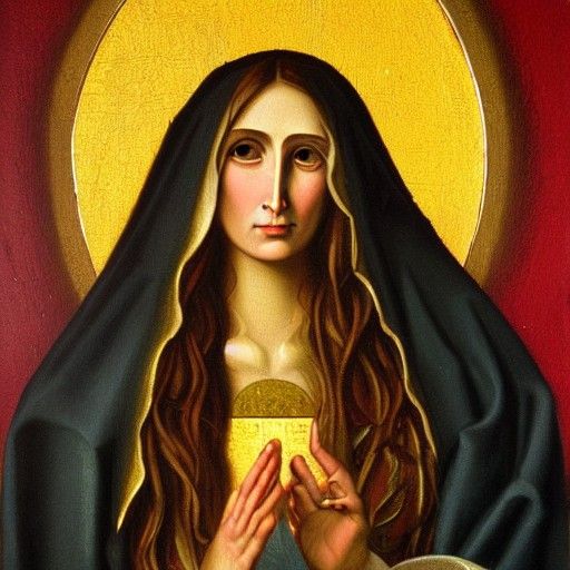 Saint Mary Magdalene - AI Generated Artwork - NightCafe Creator