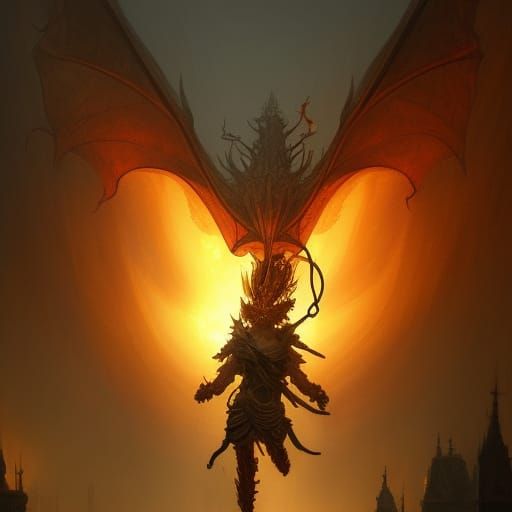 Steel Dragon AI Generated Artwork NightCafe Creator