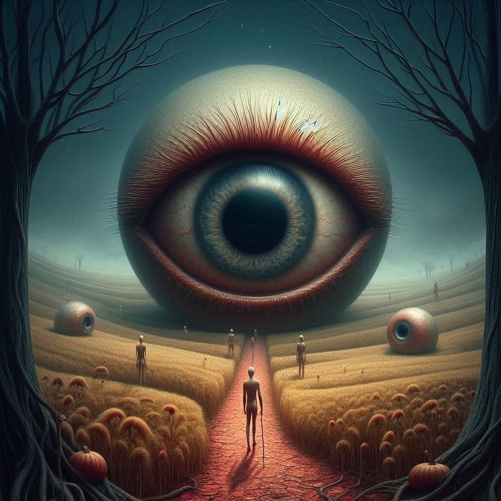 Zdzisław Beksiński style Surreal September is The Uncanny.