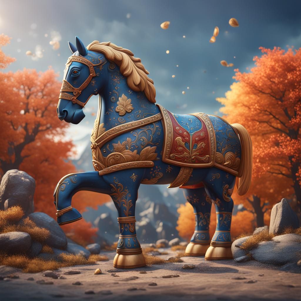 Dala horse comes to life