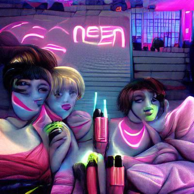Cyberpink Slumber Party