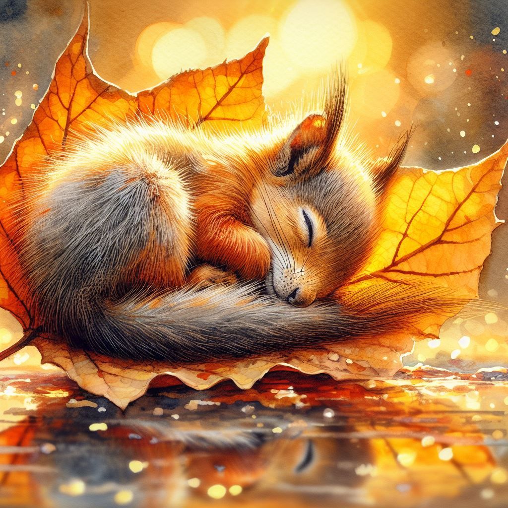 Le sommeil de l'écureuil