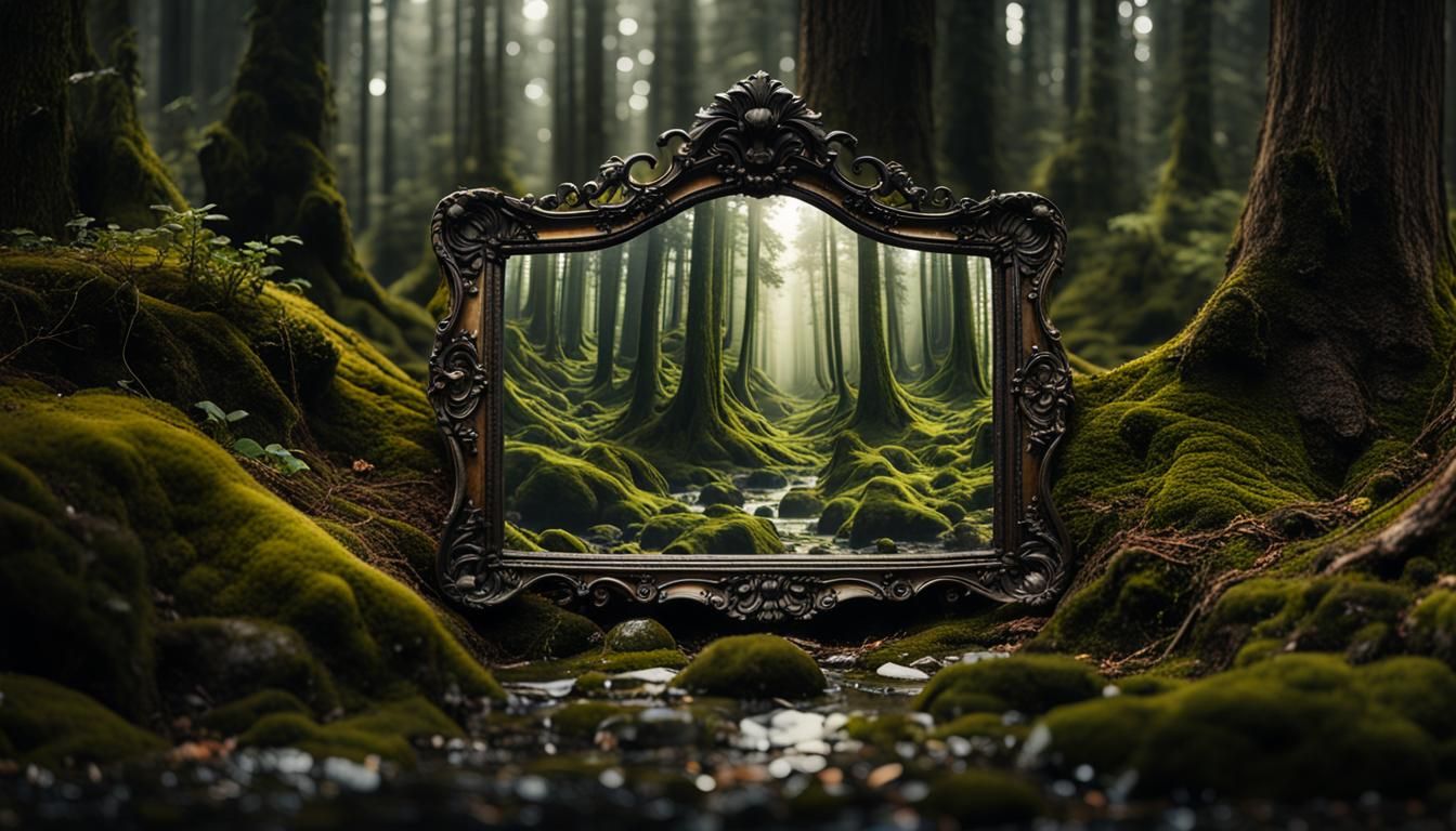 The Forest within the Forest within  by @TinyGrownMan