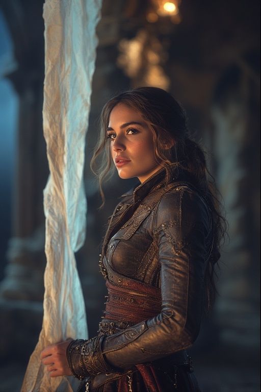 LARA CROFT IN ASSASSIN'S CREED.