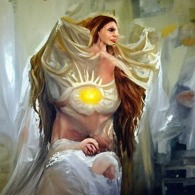 Gwynevere Princess of Sunlight oil painting concept art