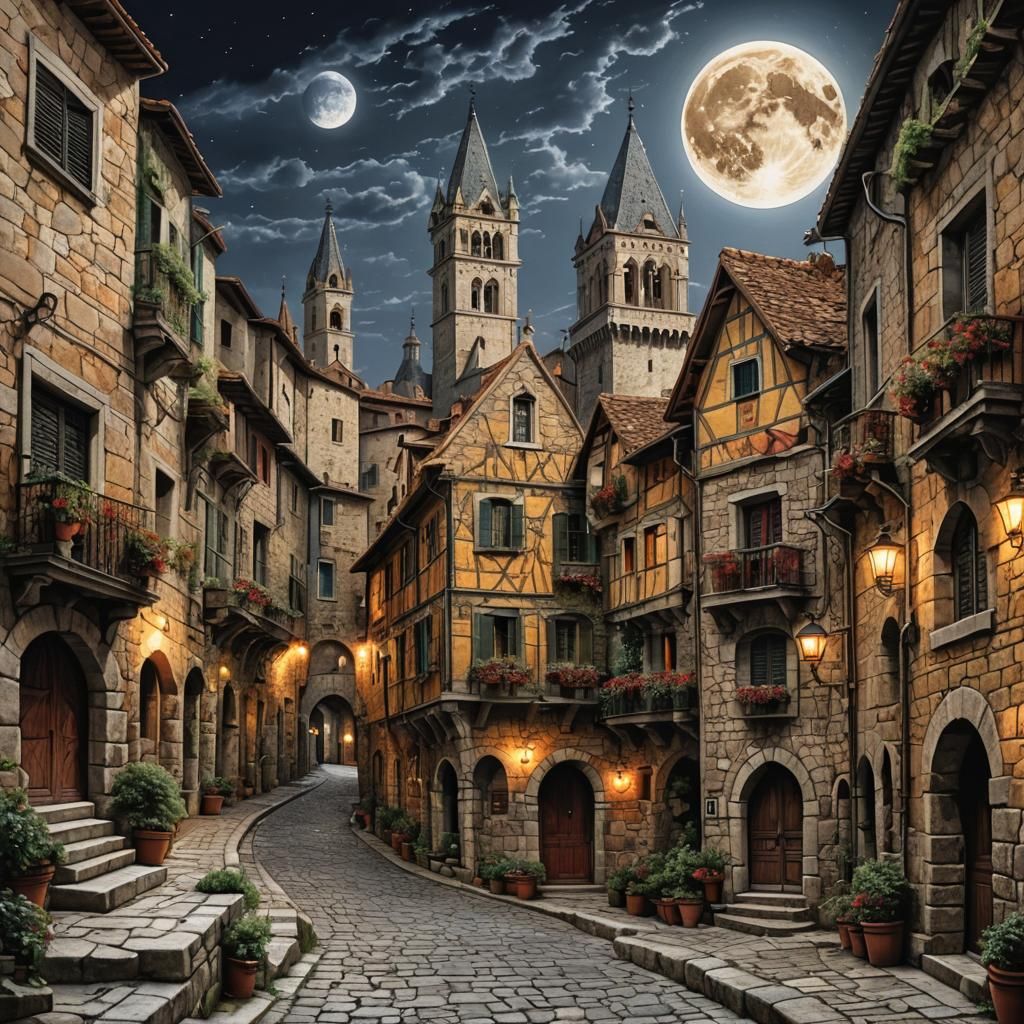 Medieval Italian City