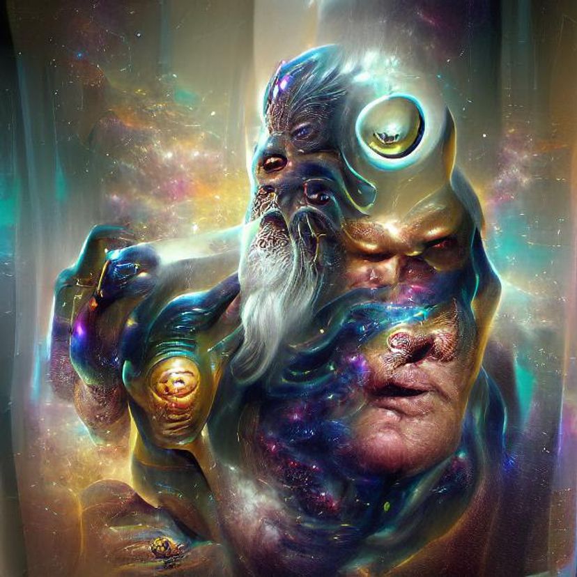 God of Universe and Space AI Generated Artwork NightCafe Creator