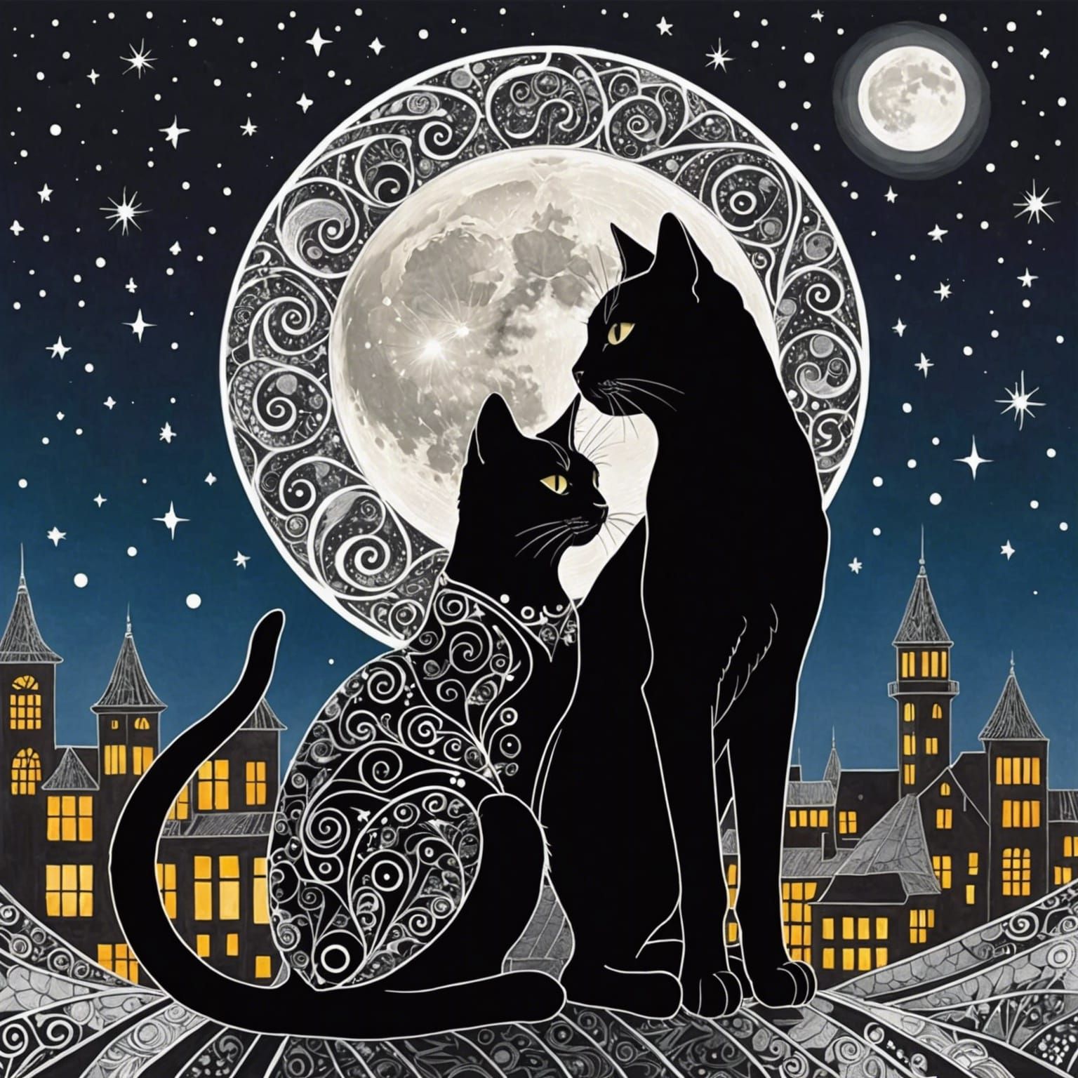 By the light of the silvery moon