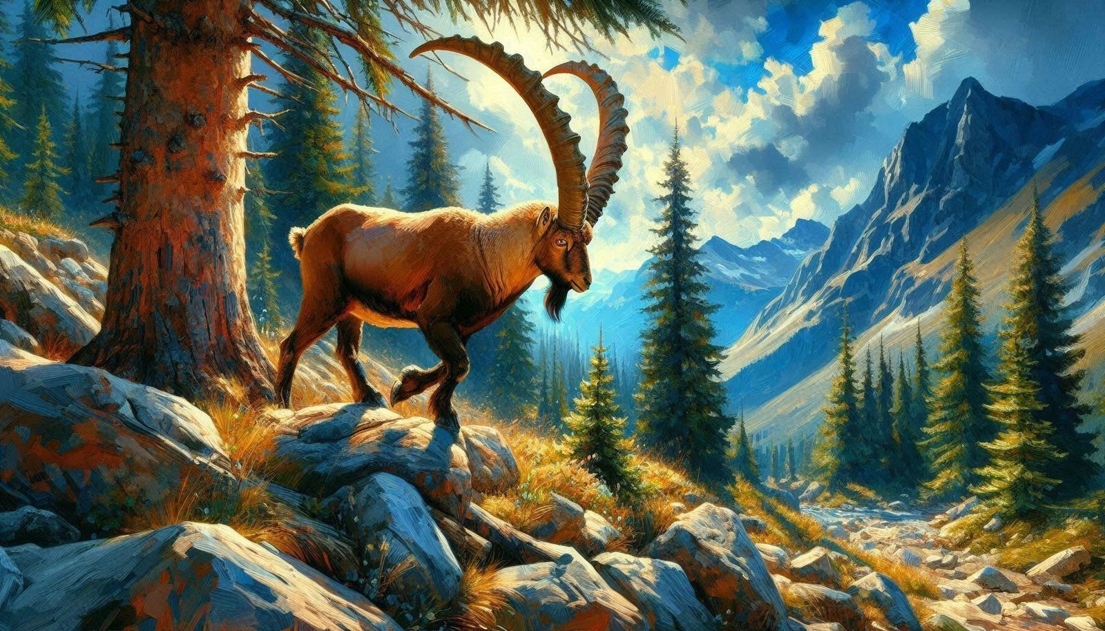 Alpine Ibex