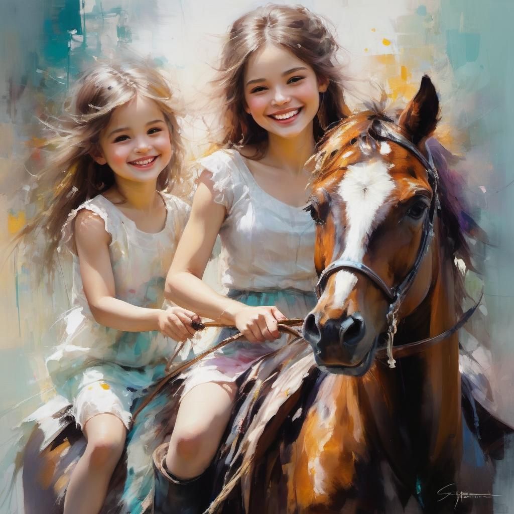 Summers on horseback