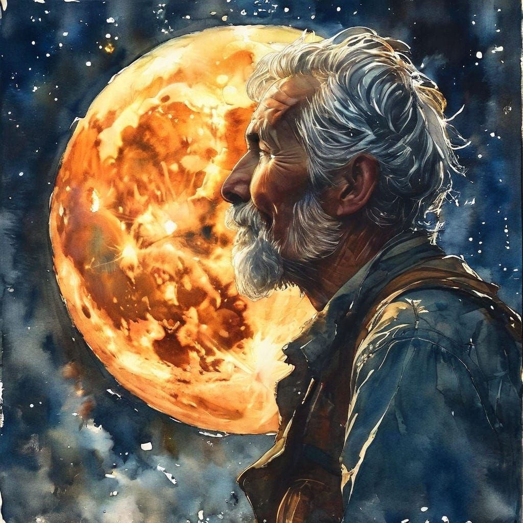 Old man in the moon