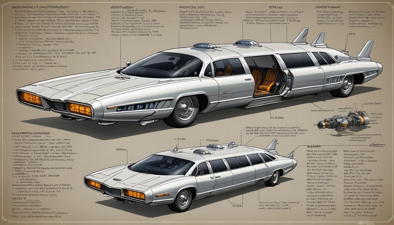 very cool futuristic limo concept