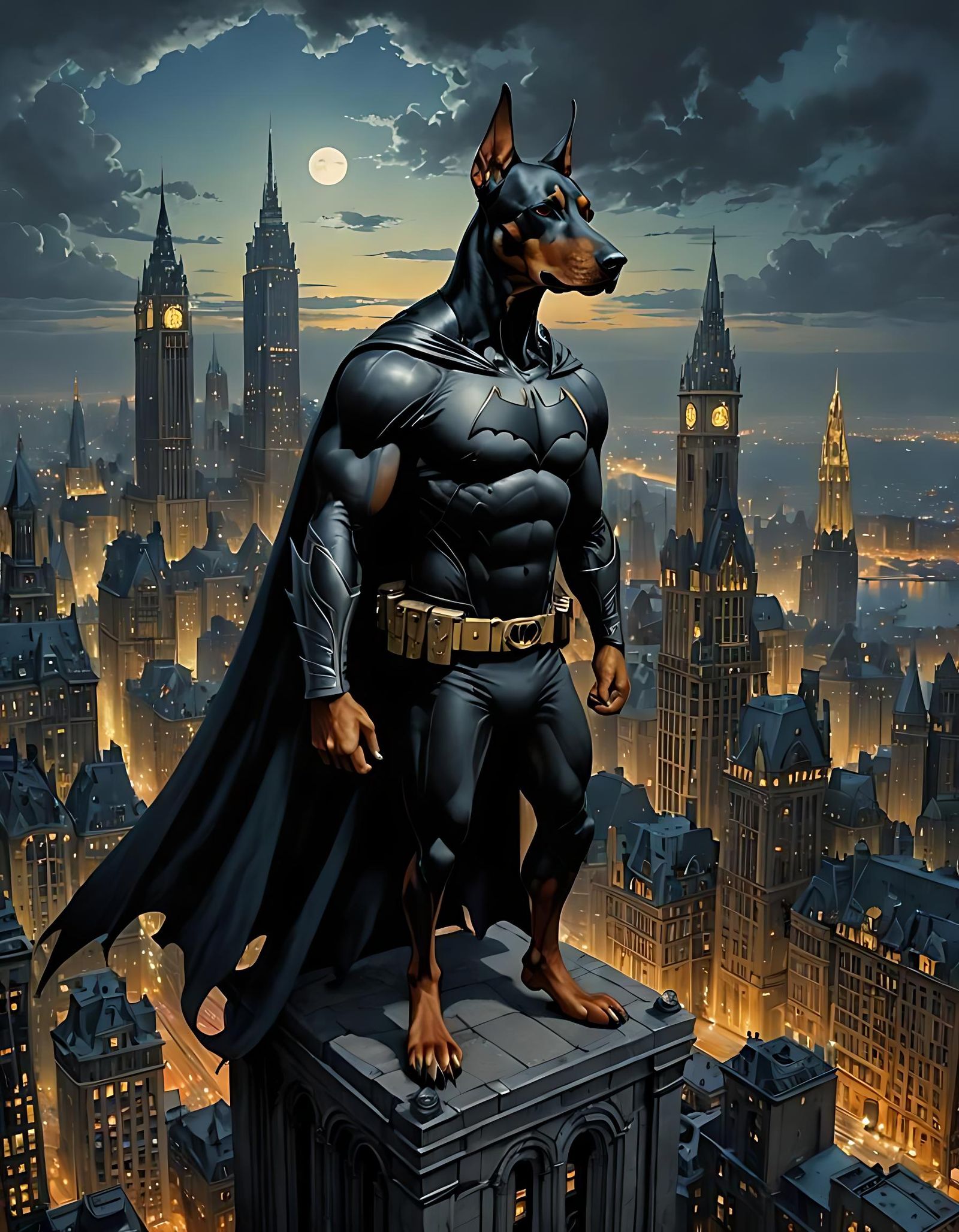 The Bark Knight - AI Generated Artwork - NightCafe Creator