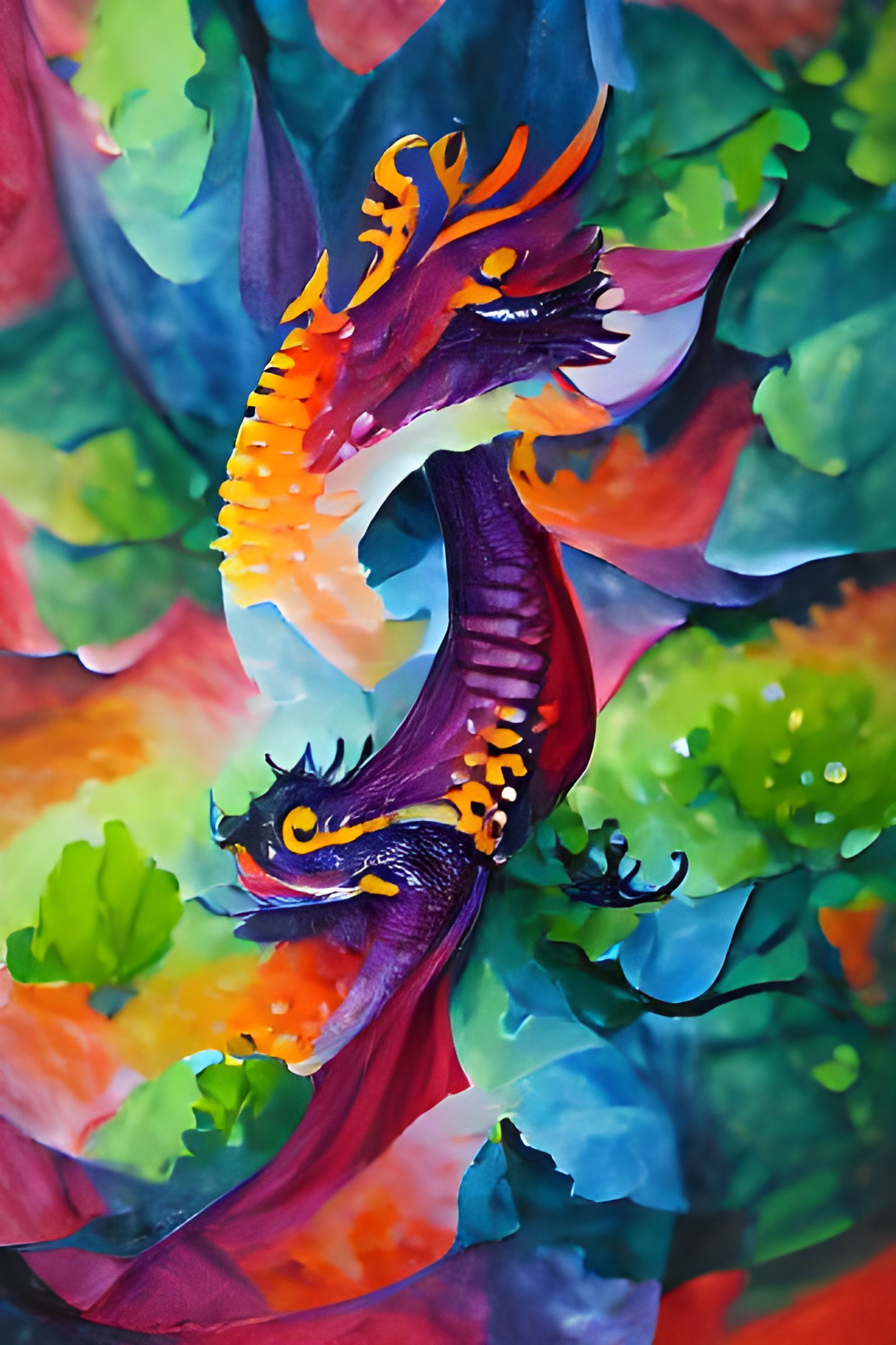 Dragon Koi
