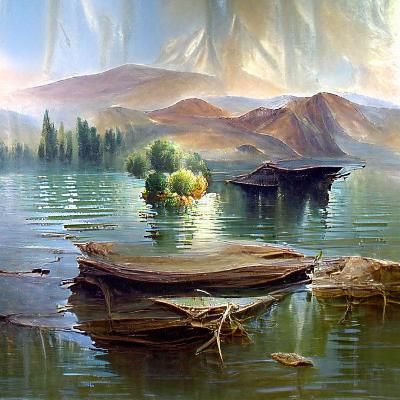 Lake landscape