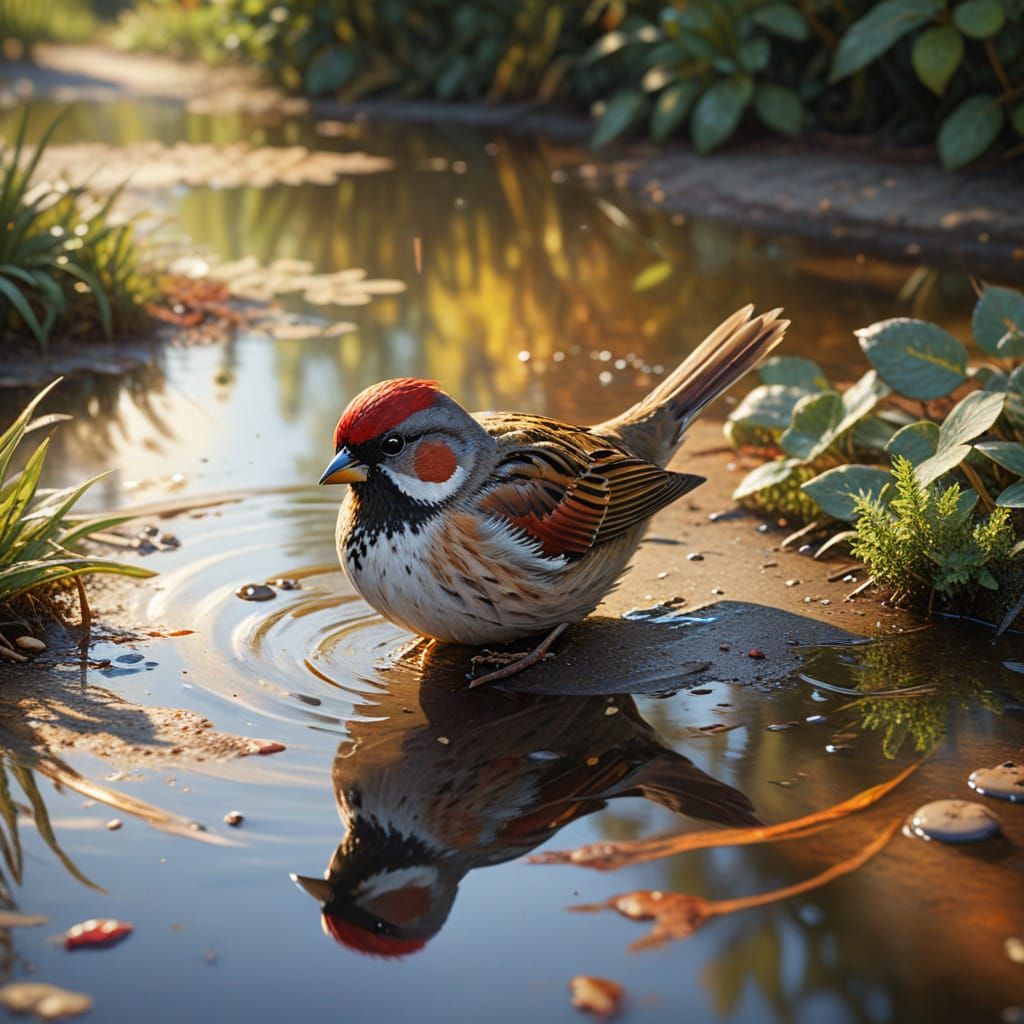 Oiseau du printemps  by @Clemence 