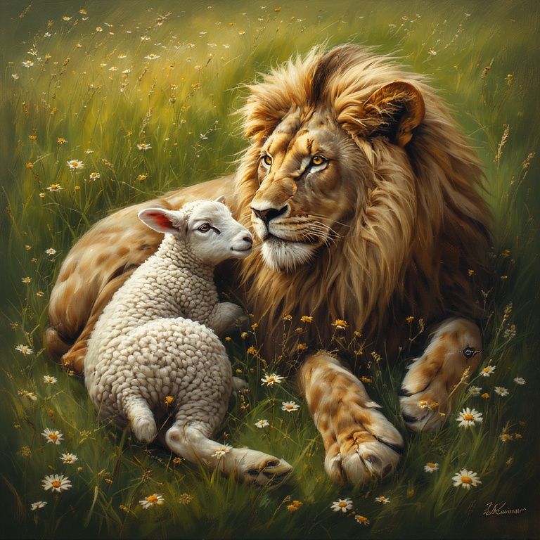 “And the Lion Shall Lay Down with the Lamb”