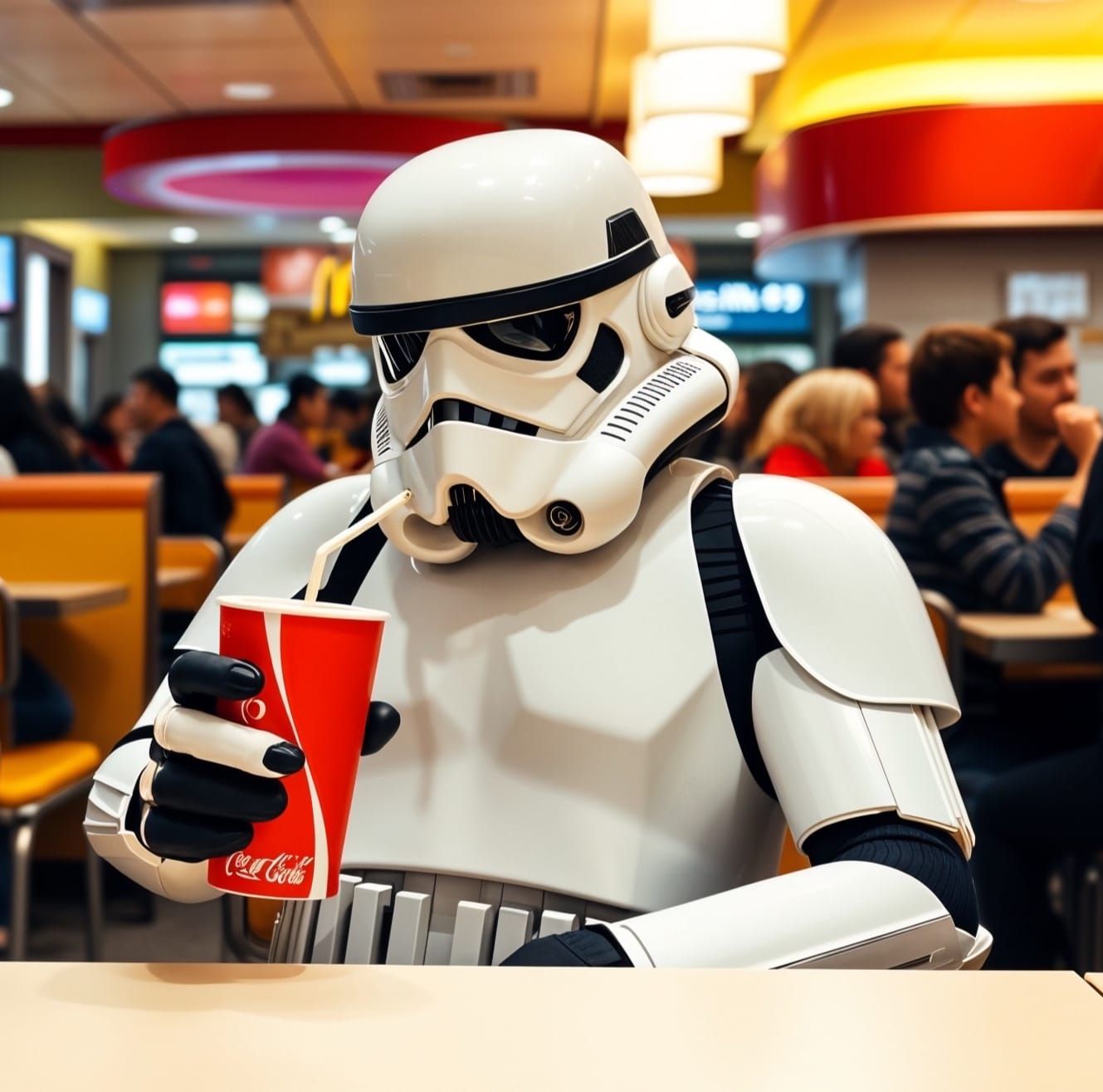 Fast Food Stormtrooper.