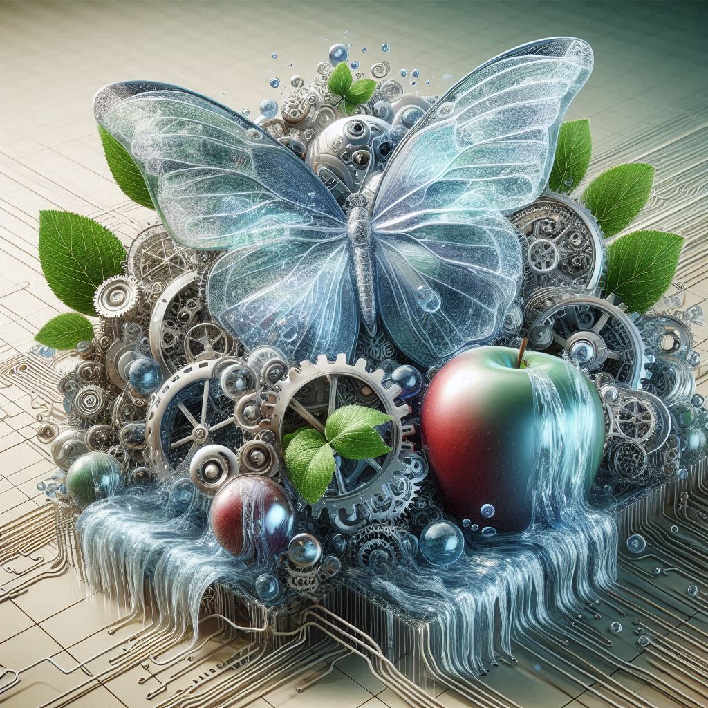 butterfly motherboard   by @fineluart